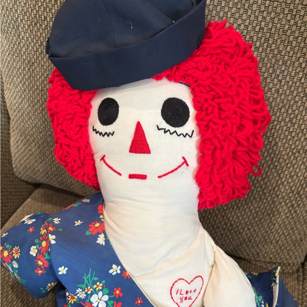 VINTAGE | Raggedy Ann & Andy | Handmade | - Picture 7 of 11